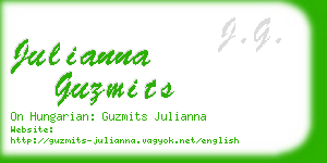 julianna guzmits business card